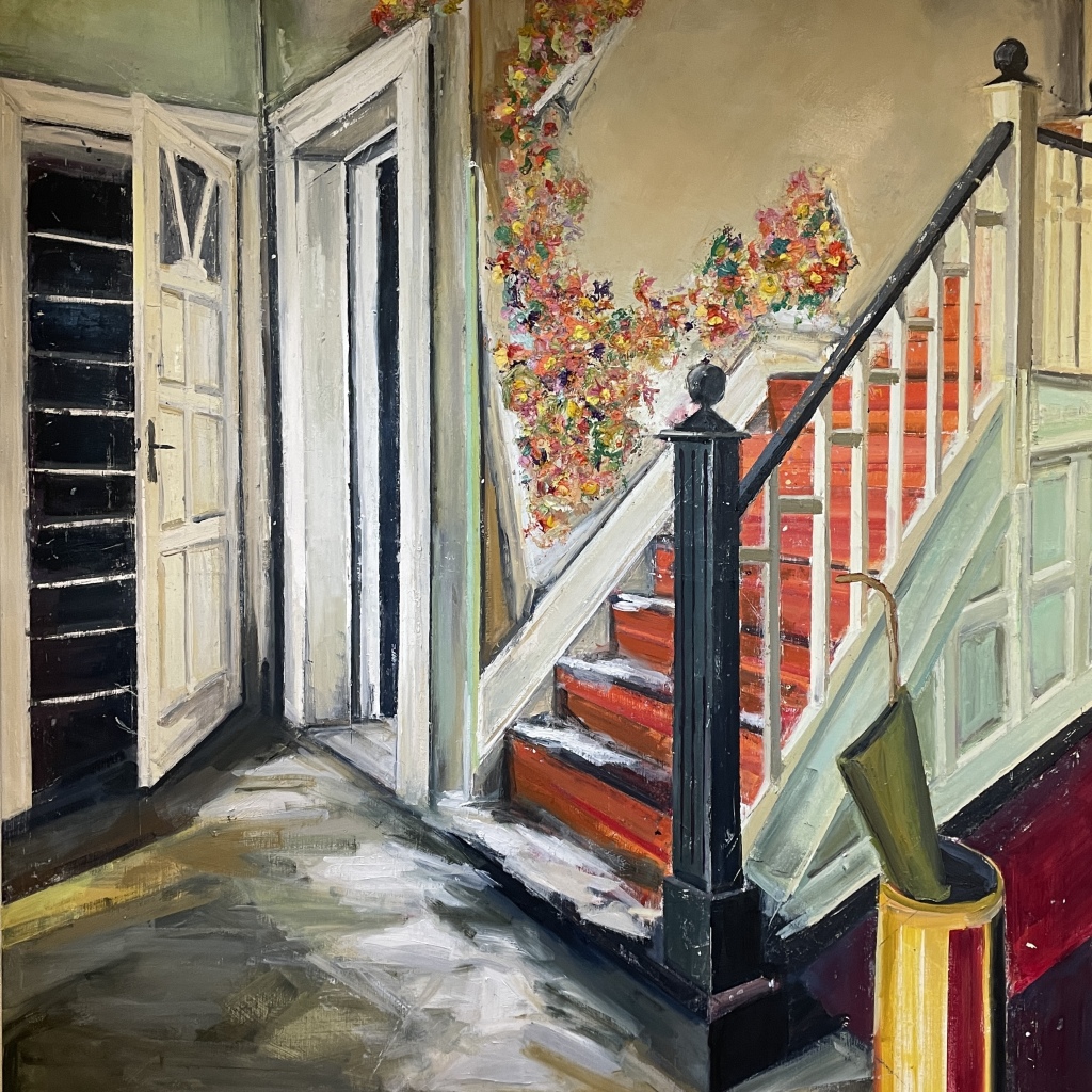 COLOUR SAMPLE, Olie på lærred, 80x70 cm, 2025