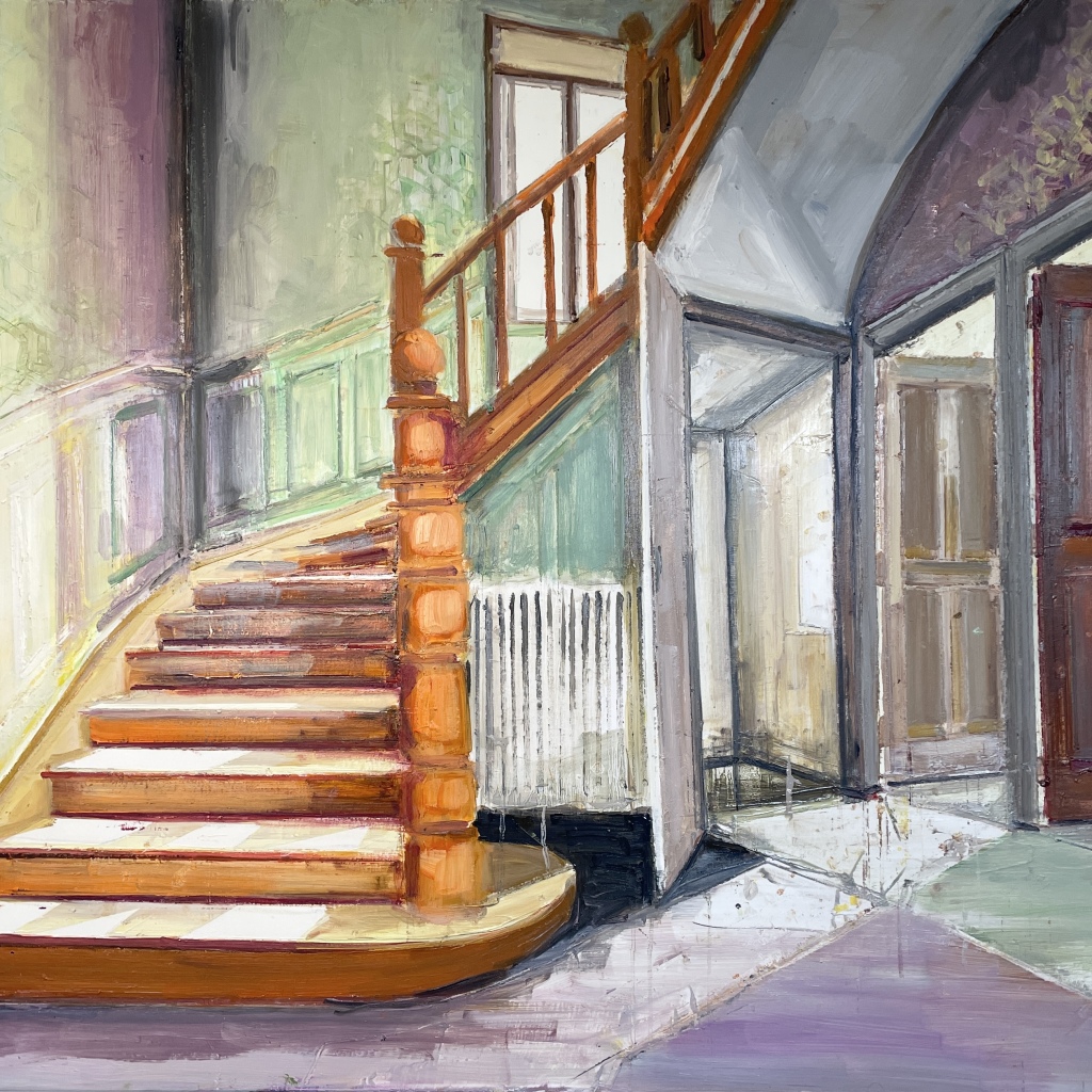 PASSAGES, 100x140 cm, olie på lærred, 2025