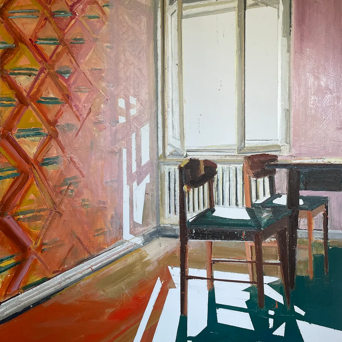 DAYLIGHT, 120x100 cm, olie på lærred, SOLGT