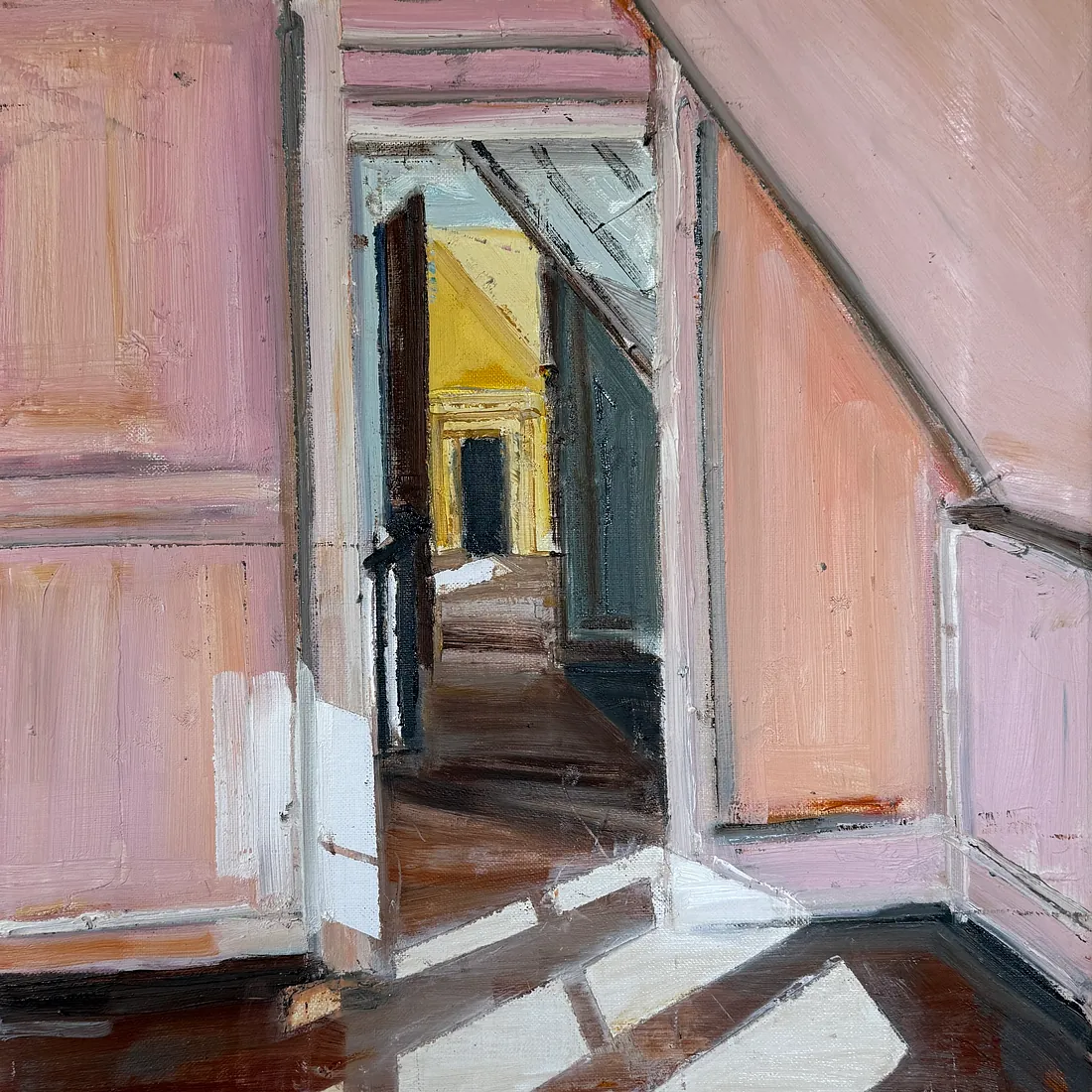 HOME 4, 60x50 cm, olie på lærred, 2026