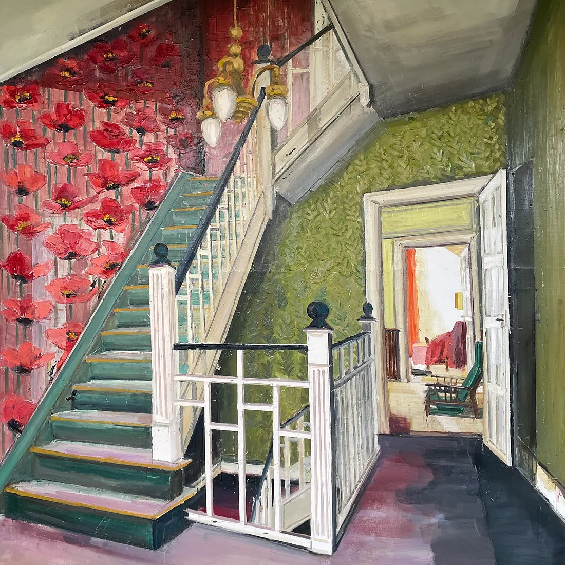 A SENSE OF HOME, 190x160 cm, olie på lærred, SOLGT