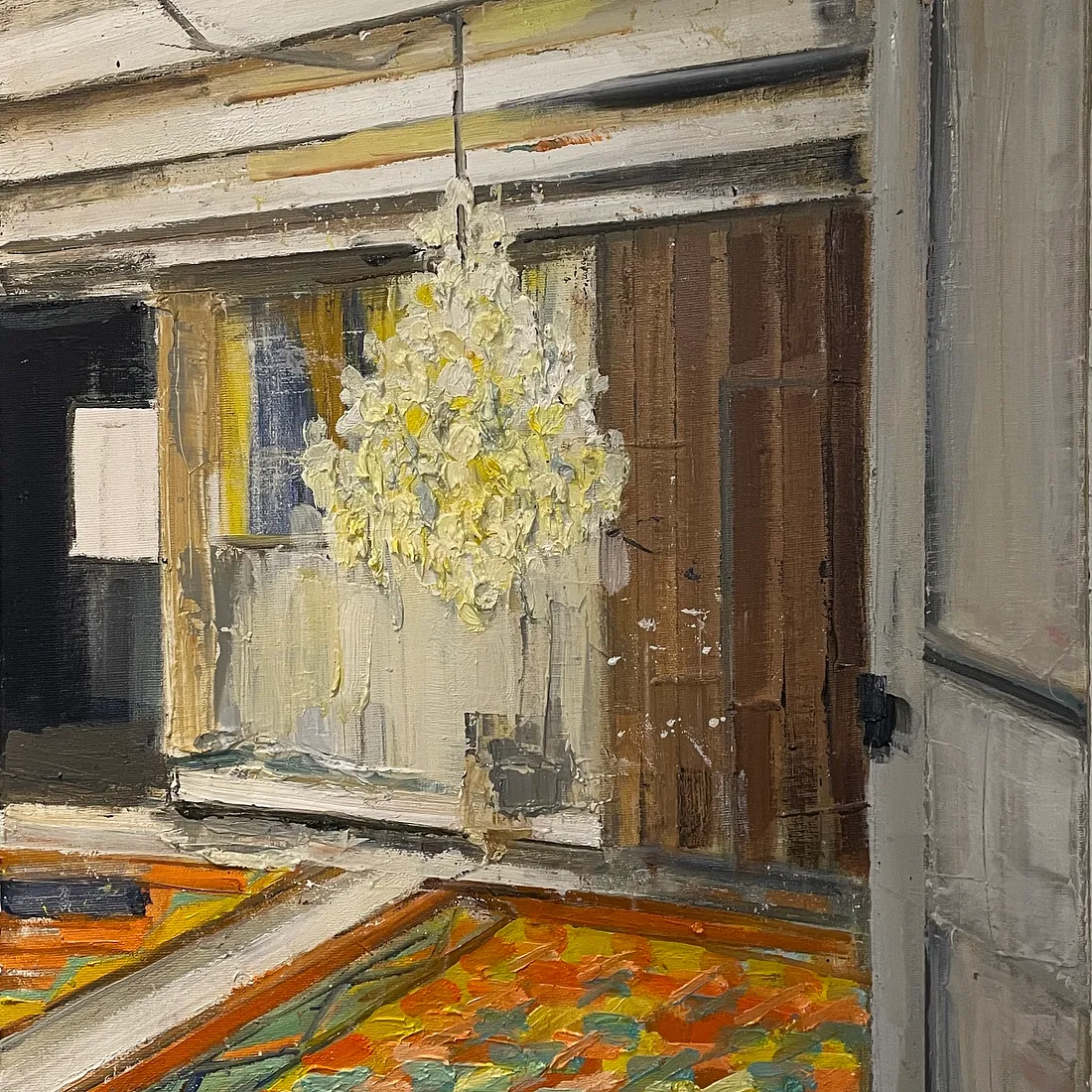 ROOM 7, 60x50 cm, olie på lærred, SOLGT